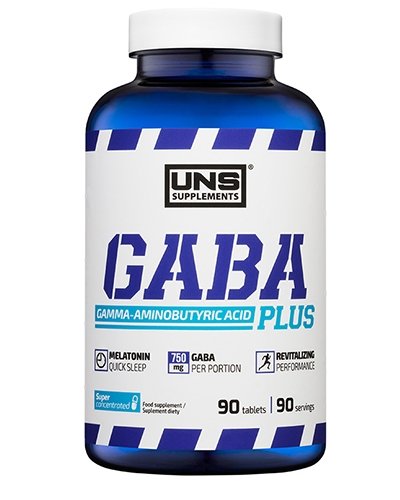 GABA Plus, 90 pcs, UNS. Special supplements. 