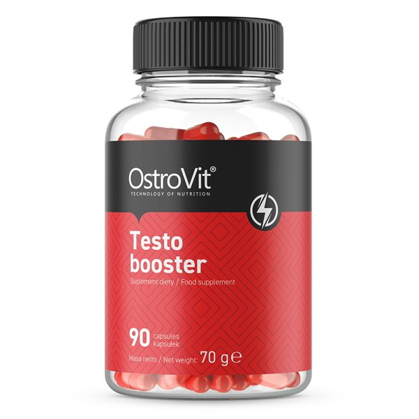 Стимулятор тестостерона OstroVit Testo Booster, 90 капсул,  ml, OstroVit. Testosterone Booster. General Health Libido enhancing Anabolic properties Testosterone enhancement 