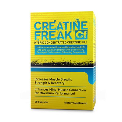 Creatine Freak, 90 шт, PharmaFreak. Креатин гидрохлорид. 