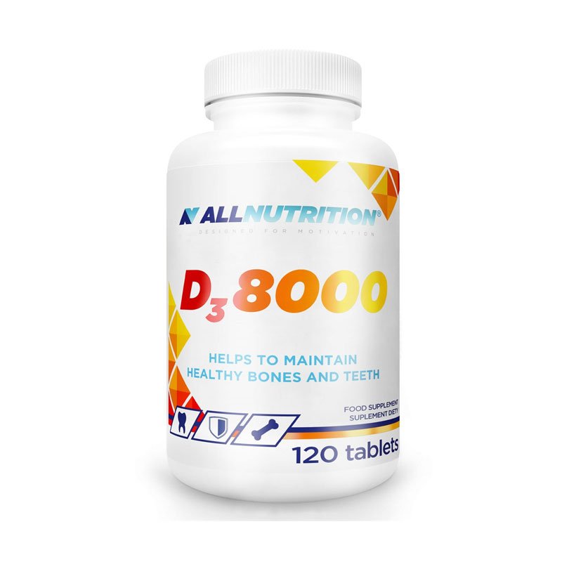 Витамины и минералы AllNutrition Vitamin D3 8000, 120 таблеток,  мл, AllNutrition. Витамины и минералы. Поддержание здоровья Укрепление иммунитета 