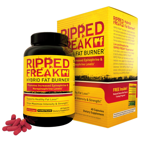Ripped Freak, 90 шт, PharmaFreak. Жиросжигатель. Снижение веса Сжигание жира 