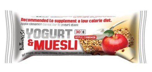 Yogurt and Muesli, 30 g, BioTech. Bar. 