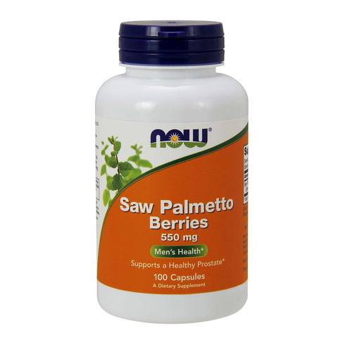 Saw Palmetto Berries, 100 pcs, Now. Special supplements. 