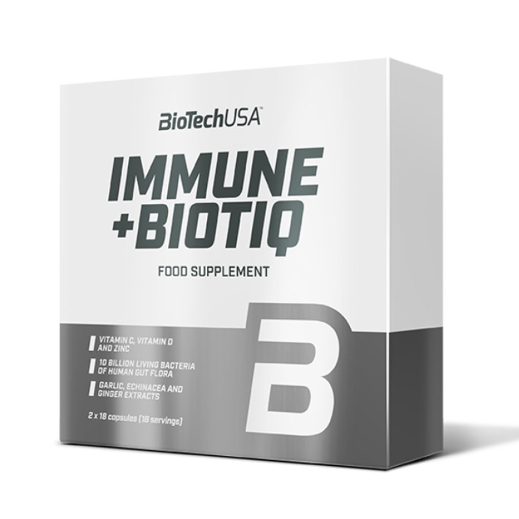 Натуральная добавка BioTech Immun + Biotiq, 36 капсул,  ml, BioTech. Natural Products. General Health 