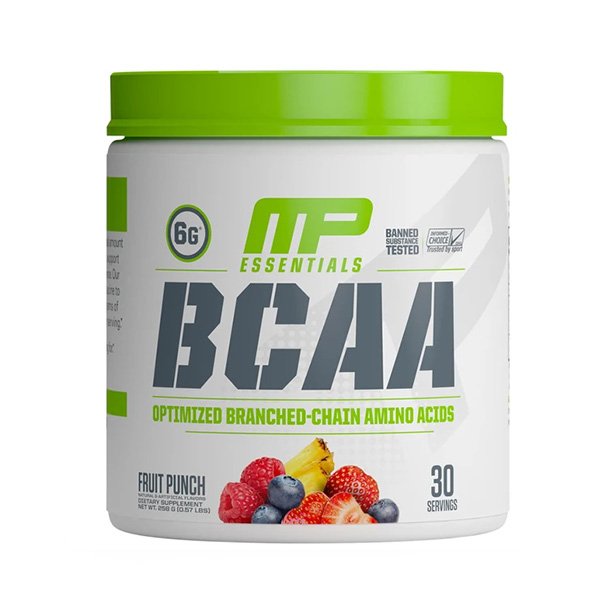 BCAA MusclePharm Essentials BCAA, 215 грамм Фруктовый пунш (258 грамм),  мл, MusclePharm. BCAA. Снижение веса Восстановление Антикатаболические свойства Сухая мышечная масса 