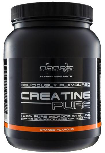 Creatine Pure, 500 g, Nanox. Monohidrato de creatina. Mass Gain Energy & Endurance Strength enhancement 