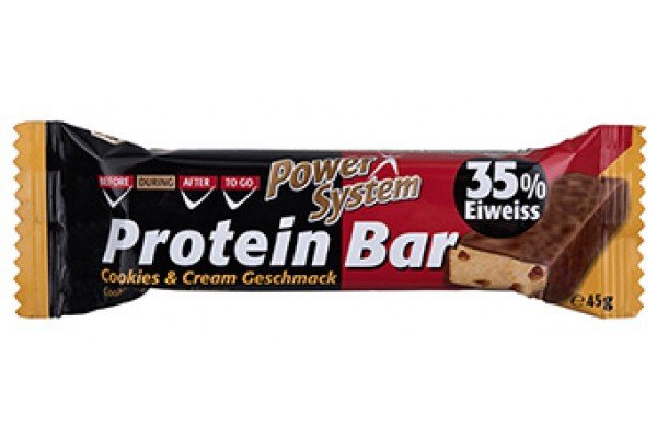 Protein Bar, 45 g, Power System. Bares. 