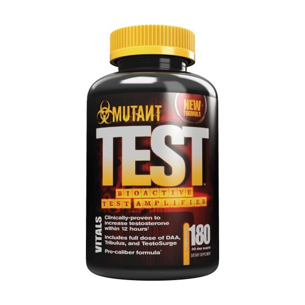 Test, 180 pcs, Mutant. Testosterone Booster. General Health Libido enhancing Anabolic properties Testosterone enhancement 