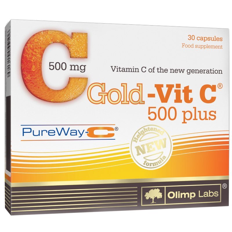 Витамины и минералы Olimp Gold-Vit C 500 Plus, 30 капсул,  ml, Olimp Labs. Vitaminas y minerales. General Health Immunity enhancement 