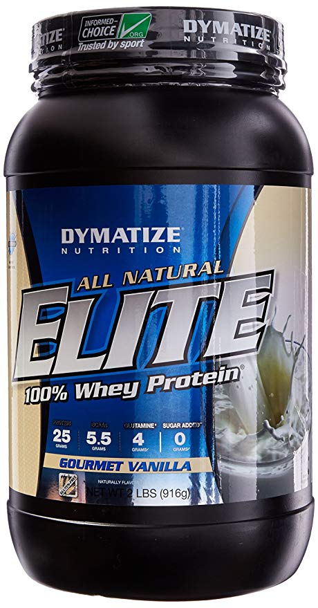 All Natural Elite Whey, 907 мл, Dymatize Nutrition. Сывороточный протеин. Восстановление Антикатаболические свойства Сухая мышечная масса 