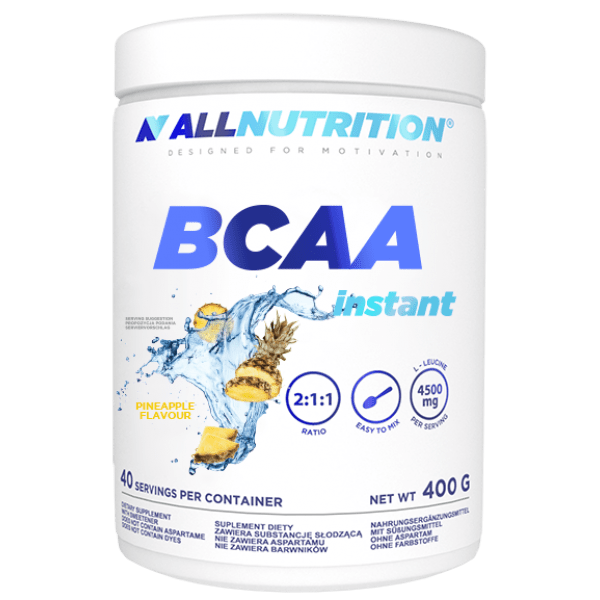 БЦАА AllNutrition BCAA Instant (400 г) алл нутришн Pineapple,  мл, AllNutrition. BCAA. Снижение веса Восстановление Антикатаболические свойства Сухая мышечная масса 