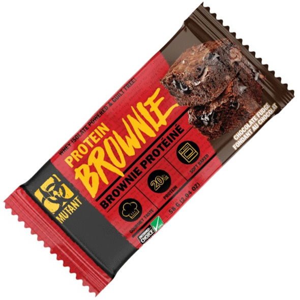 Батончик Mutant Protein Brownie, 58 грамм Шоколадный крем,  ml, Mutant. Bar. 