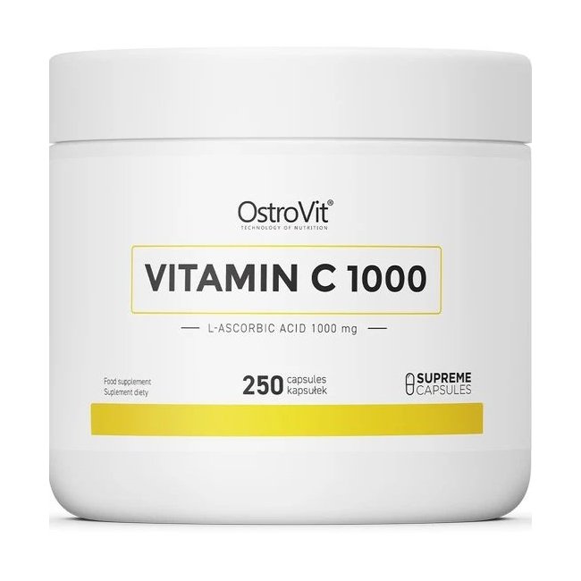 OstroVit Витамины и минералы OstroVit Vitamin C 1000 mg, 250 капсул, , 