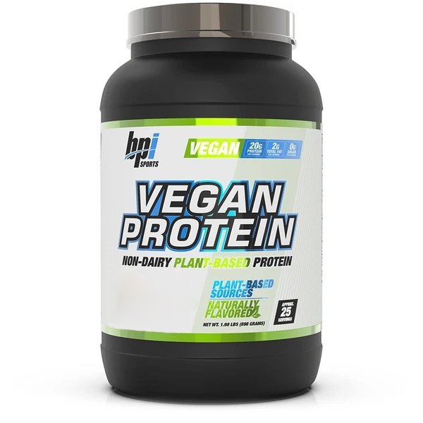 Протеин BPI Vegan Protein, 800 грамм Клубника,  ml, BPi Sports. Protein. Mass Gain recovery Anti-catabolic properties 