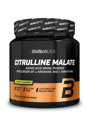 Л-Цитруллин малат BioTech Citrulline Malate 300 грамм лайм,  мл, BioTech. Цитруллин. 