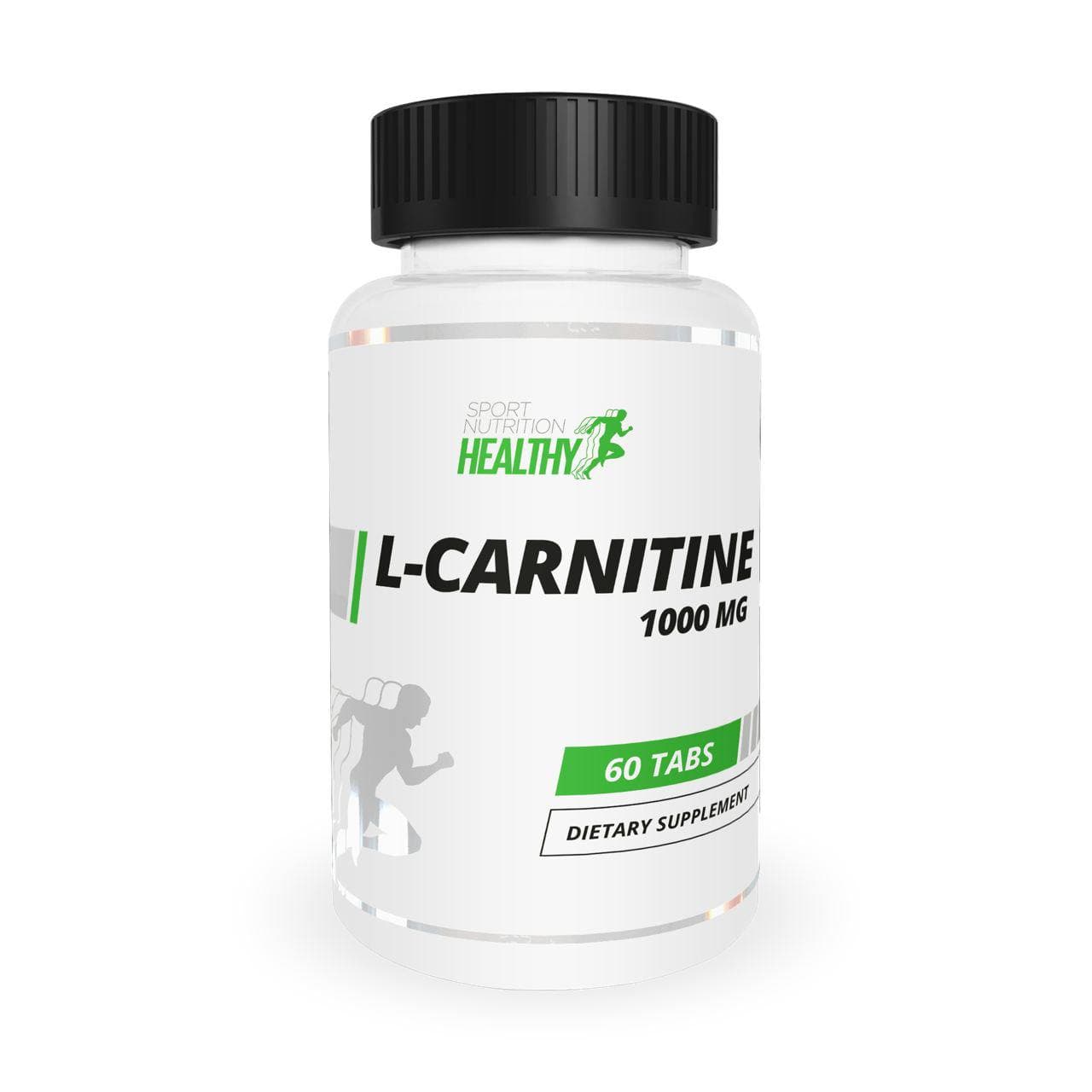 Жиросжигатель Healthy by MST L-Carnitine 1000 mg, 60 таблеток,  ml, MST Nutrition. Fat Burner. Weight Loss Fat burning 