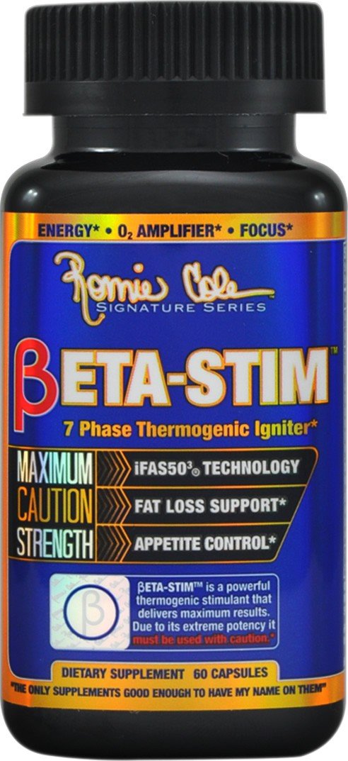 Beta-Stim, 60 шт, Ronnie Coleman. Термогеники (Термодженики). Снижение веса Сжигание жира 