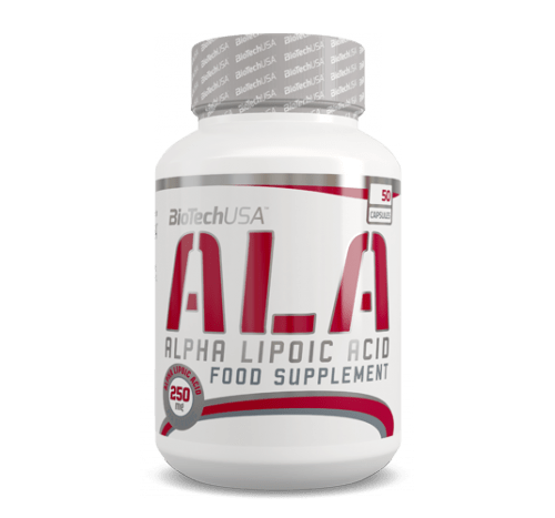 BioTech ALA (Alpha Lipoic Acid) 50 caps,  мл, BioTech. Спец препараты. 