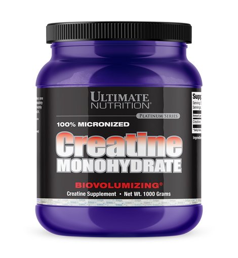 Креатин Ultimate Creatine Monohydrate, 1 кг,  мл, Ultimate Nutrition. Креатин. Набор массы Энергия и выносливость Увеличение силы 