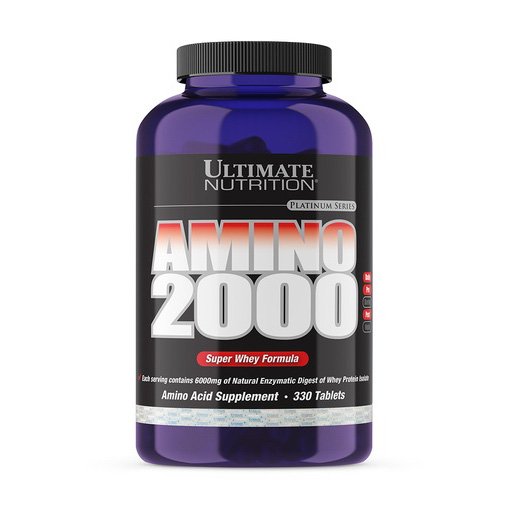 BCAA Ultimate Amino 2000, 330 таблеток,  ml, Ultimate Nutrition. BCAA. Weight Loss स्वास्थ्य लाभ Anti-catabolic properties Lean muscle mass 