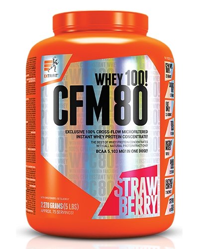 CMF Instant Whey 80, 2270 g, EXTRIFIT. Whey Concentrate. Mass Gain recovery Anti-catabolic properties 