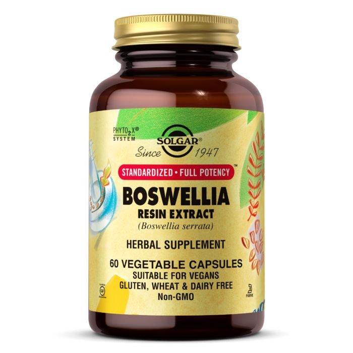 Натуральная добавка Solgar SFP Boswellia Resin Extract, 60 вегакапсул,  ml, Solgar. Natural Products. General Health 