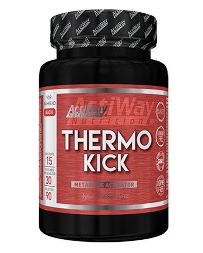 Thermo Kick, 90 piezas, ActiWay Nutrition. Termogénicos. Weight Loss Fat burning 