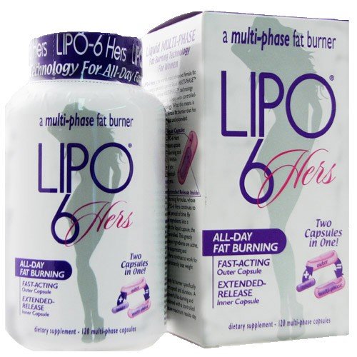 Lipo 6 Hers, 120 pcs, Nutrex Research. Fat Burner. Weight Loss Fat burning 