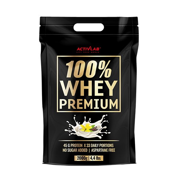Протеин Activlab 100% Whey Premium, 2 кг Ваниль,  ml, ActivLab. Protein. Mass Gain recovery Anti-catabolic properties 