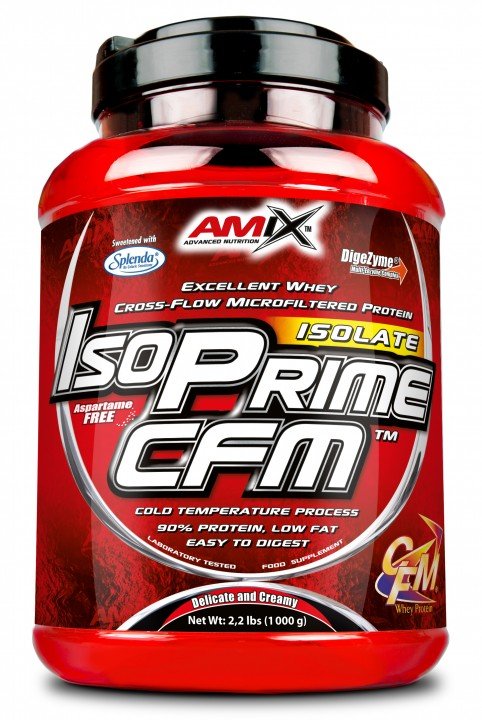 Isolate IsoPrime CFM, 1000 g, AMIX. Suero aislado. Lean muscle mass Weight Loss recuperación Anti-catabolic properties 
