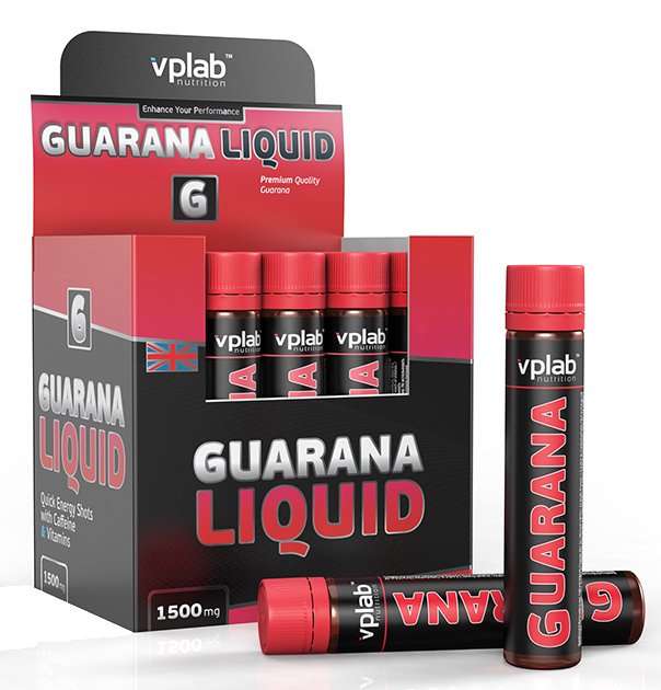 Guarana Liquid, 500 ml, VP Lab. Guarana. Weight Loss Energy & Endurance Appetite reducing Strength enhancement 
