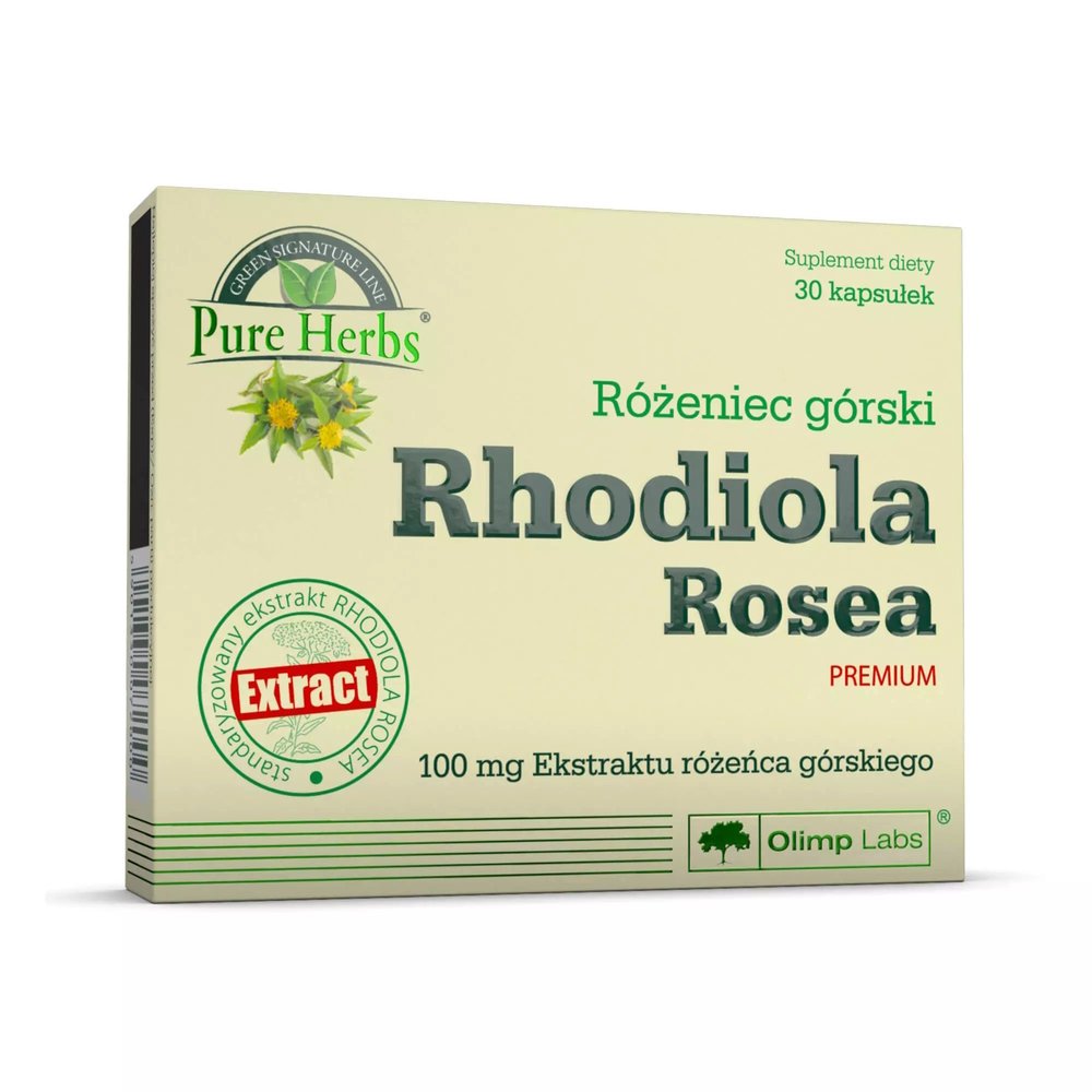 Olimp Labs Натуральная добавка Olimp Rhodiola Rosea Premium, 30 капсул, , 