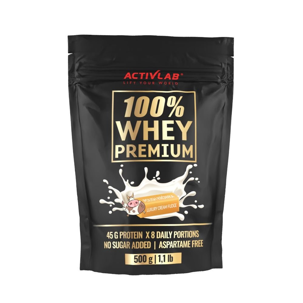 Протеин Activlab 100% Whey Premium, 500 грамм Сливочная помадка,  ml, ActivLab. Proteína. Mass Gain recuperación Anti-catabolic properties 