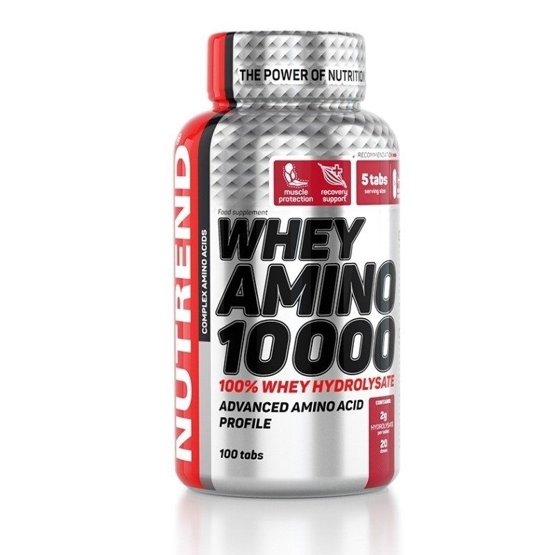 Nutrend Аминокислота Nutrend Whey Amino 10000, 100 таблеток, , 