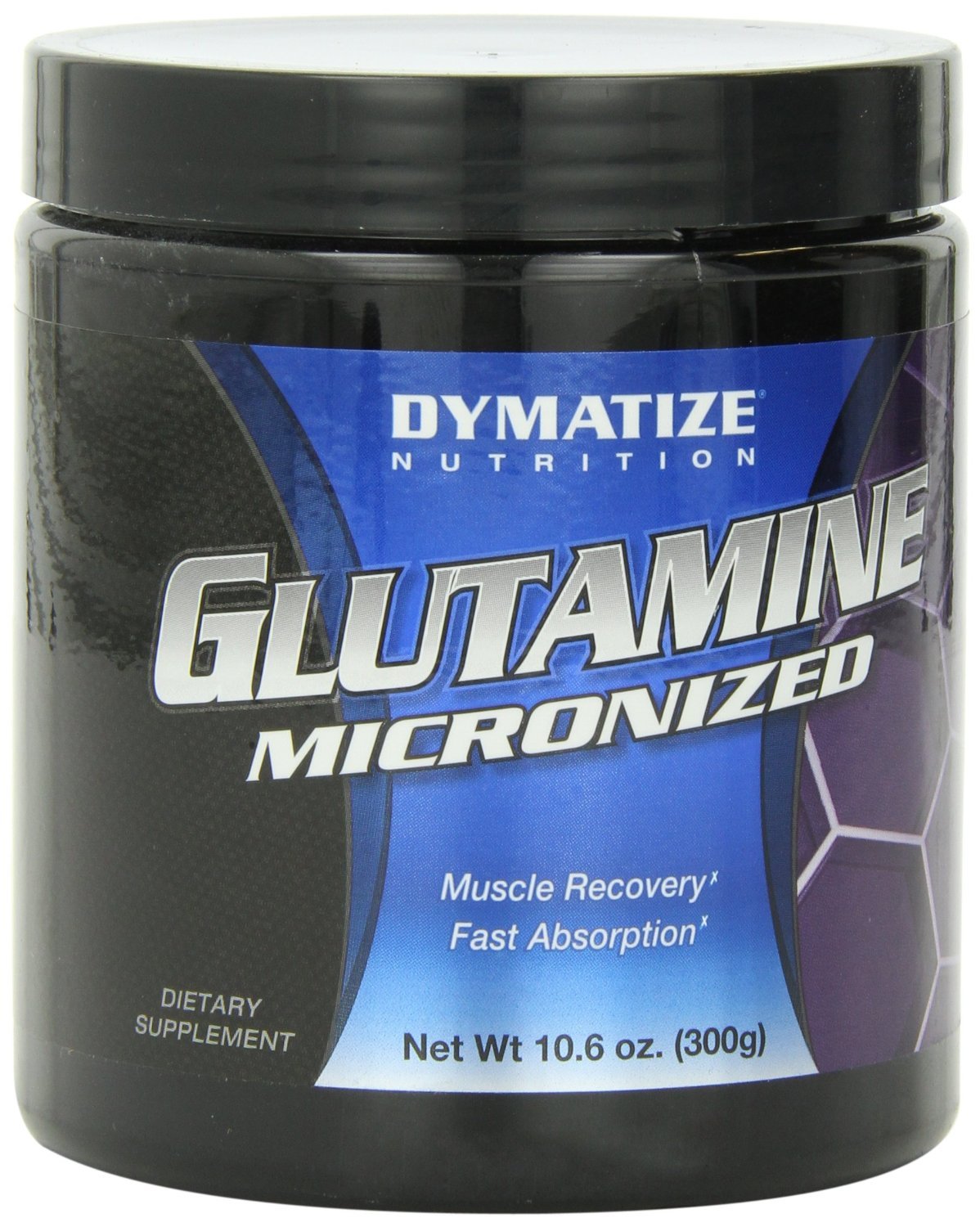 Glutamine, 300 г, Dymatize Nutrition. Глютамин. Набор массы Восстановление Антикатаболические свойства 