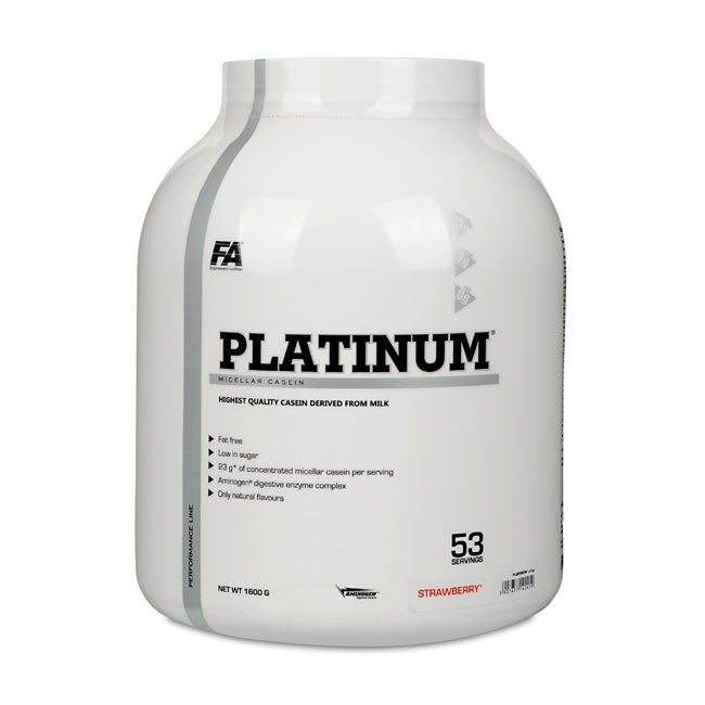 Platinum Micellar Casein, 1600 g, Fitness Authority. Casein. Weight Loss 