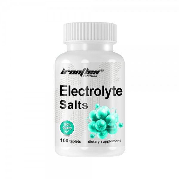 Витамины и минералы IronFlex Electrolyte Salts, 100 таблеток,  мл, IronFlex. Витамины и минералы. Поддержание здоровья Укрепление иммунитета 