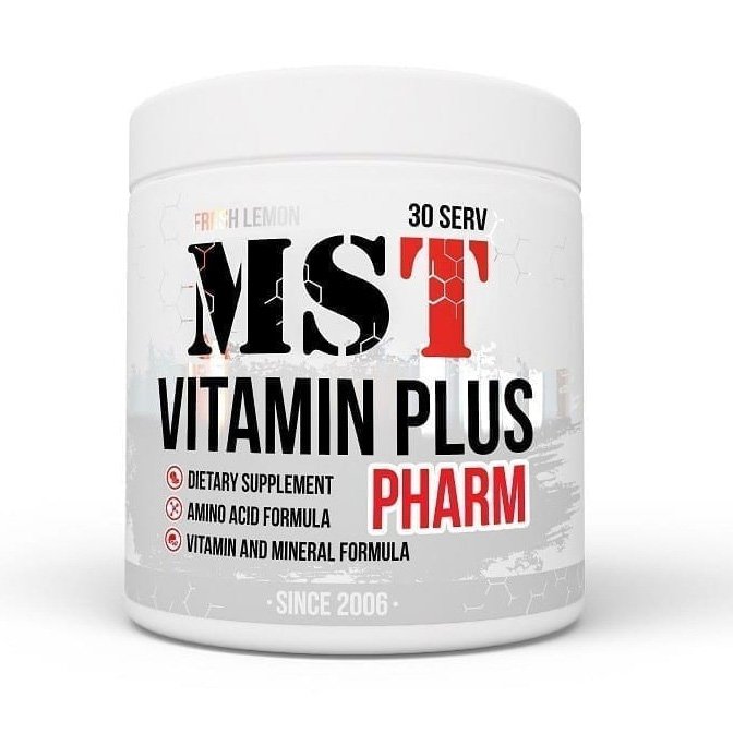 Витамины и минералы MST Vitamin Plus Pharm, 210 грамм,  мл, MST Nutrition. Витамины и минералы. Поддержание здоровья Укрепление иммунитета 