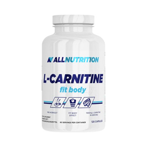 AllNutrition L-Carnitine Fit Body 120 капс Без вкуса,  мл, AllNutrition. L-карнитин. Снижение веса Поддержание здоровья Детоксикация Стрессоустойчивость Снижение холестерина Антиоксидантные свойства 