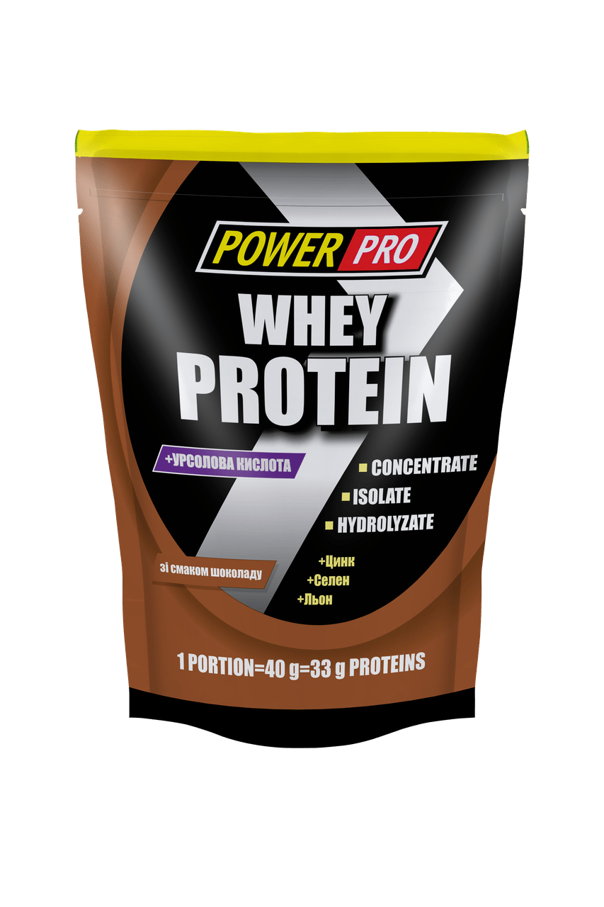 Протеїн Power Pro Whey Protein 1 кг (шоколад),  мл, Power Pro. Протеин. Набор массы Восстановление Антикатаболические свойства 