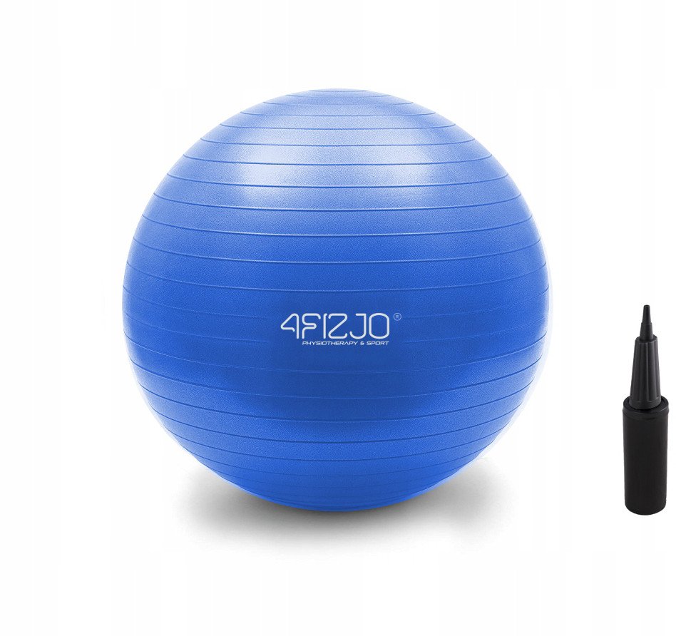 М'яч для фітнесу (фітбол) 4FIZJO 65 см Anti-Burst 4FJ0030 Blue,  ml, 4FIZJO. Accessories. 