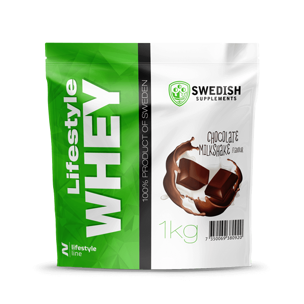 LS Whey Protein – 1000g – Chocolate Milkshake,  мл, Swedish Supplements. Протеин. Набор массы Восстановление Антикатаболические свойства 