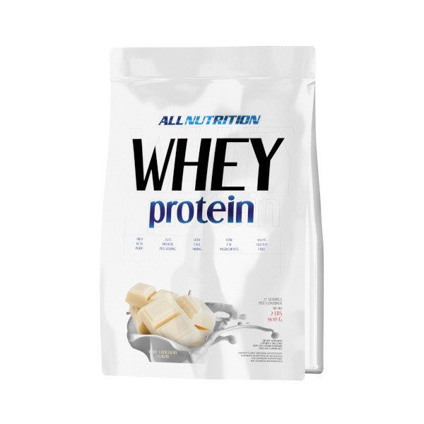 Сывороточный протеин концентрат All Nutrition Whey Protein (908 г) алл нутришн вей peanut butter,  ml, AllNutrition. Suero concentrado. Mass Gain recuperación Anti-catabolic properties 