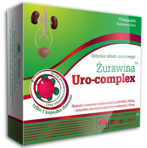 Натуральная добавка Olimp Uro Complex, 15 капсул,  ml, Olimp Labs. Natural Products. General Health 