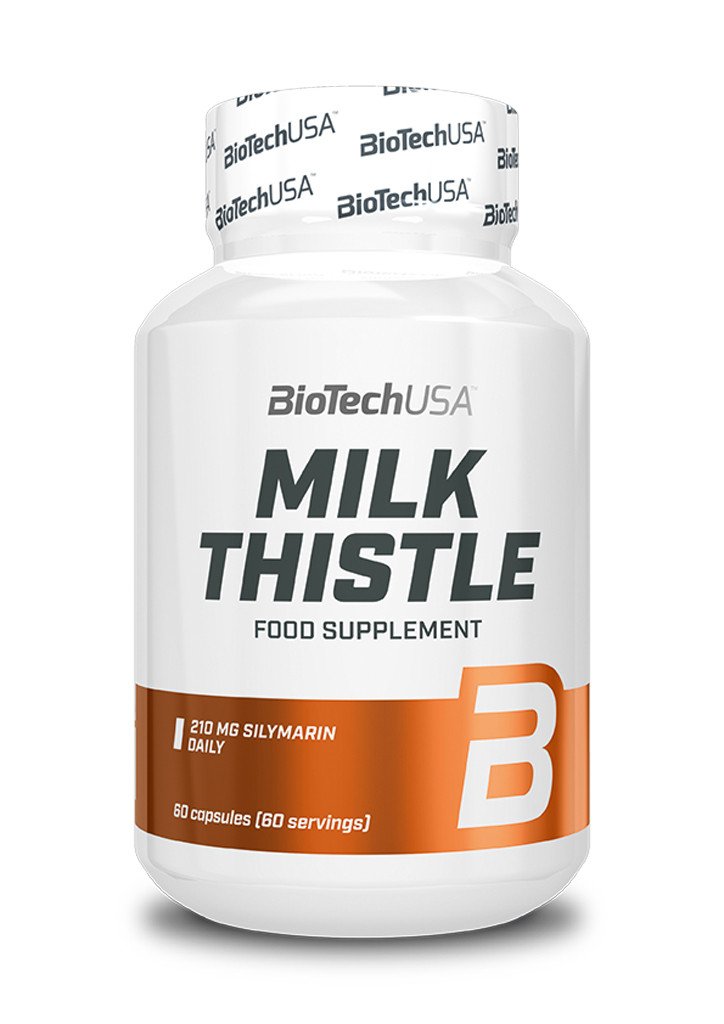 Екстракт розторопші BioTech Milk Thistle 60 caps,  ml, BioTech. Suplementos especiales. 