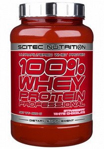100% Whey Protein Professional Scitec Nutrition 920g,  мл, Scitec Nutrition. Протеин. Набор массы Восстановление Антикатаболические свойства 