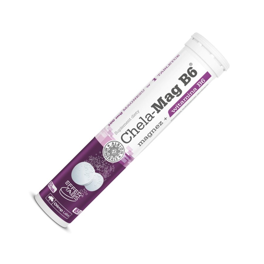 Olimp Labs Витамины и минералы Olimp Chela-Mag B6, 20 таблеток Грейпфрут, , 