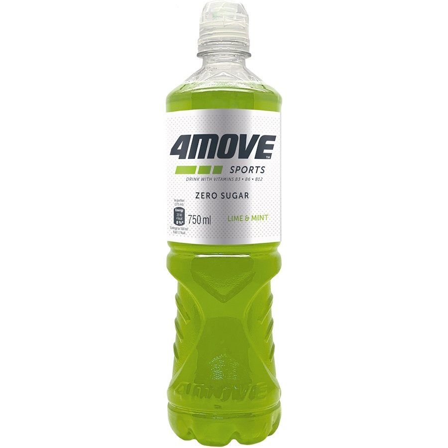 Изотоник 4MOVE Isotonic Drink Zero Sugar, 750 мл Лайм-мята,  мл, 4MOVE. Изотоники. Поддержание здоровья Восстановление Восстановление электролитов 