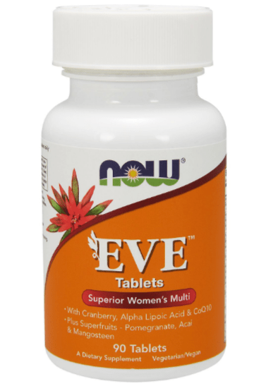 Мультивітаміни для жінок NOW Foods Eve Superior Women's Multi 90 Tabs,  мл, Now. Витамины и минералы. Поддержание здоровья Укрепление иммунитета 