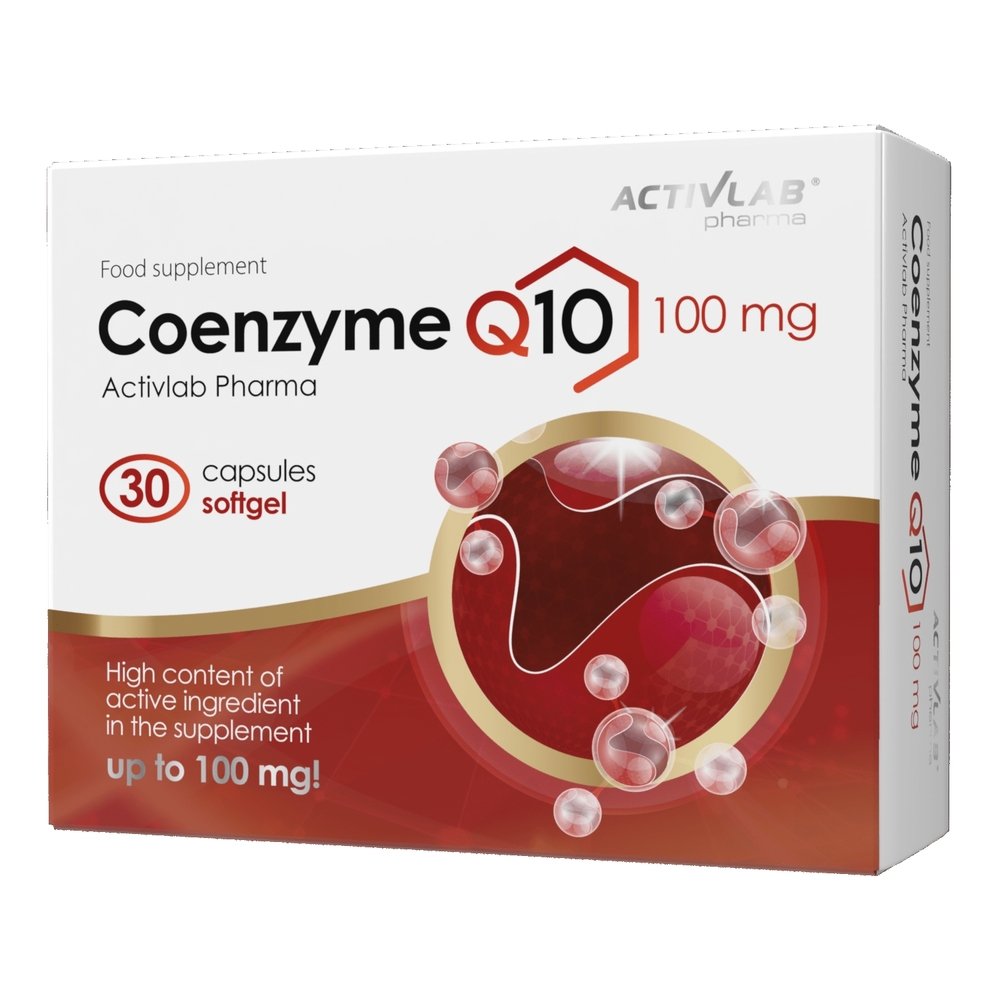 ActivLab Витамины и минералы Activlab Pharma Coenzyme Q10 100 mg, 30 капсул, , 